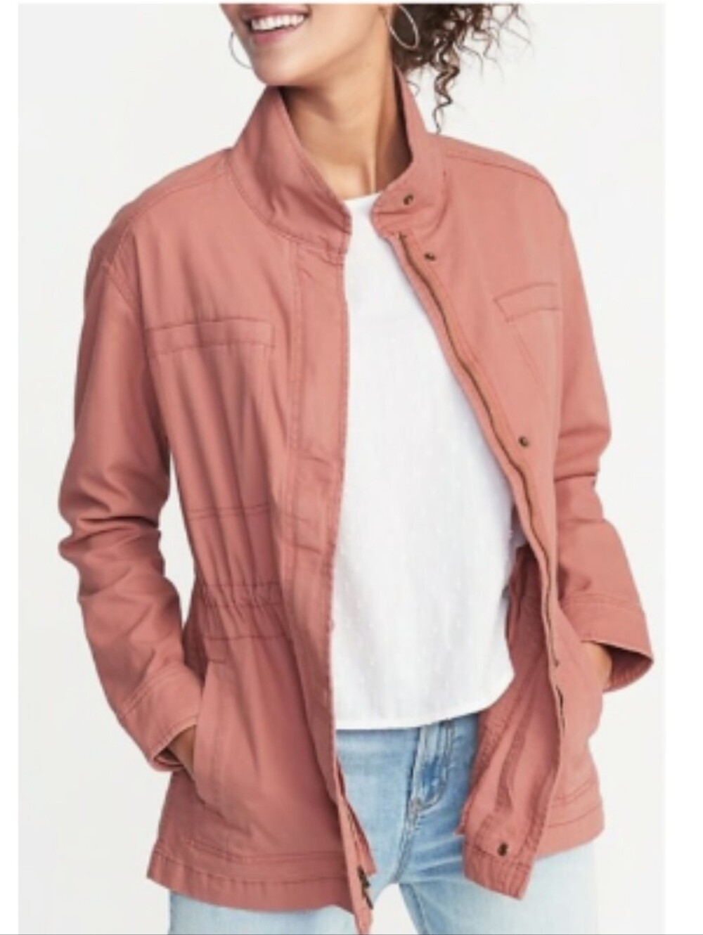 Old Navy Scout Utility Jacket in Amelia Rose - XL (EUC)